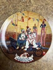 1980's Clowns The Heart of the Circus The Greatest Show on Earth Collector Plate picture