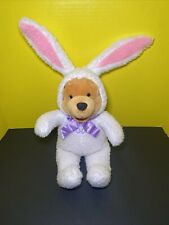 Disney Winnie the Pooh Plush Easter Bunny Rabbit Costume Purple Bow Sherpa 22