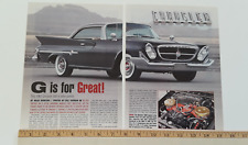 1961 CHRYSLER 300 G ORIGINAL 2009 ARTICLE picture
