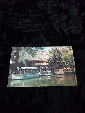 Vintage Unused UnPosted Postcard Casa Rio Mexican Restaurant San Antonio River  picture