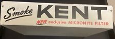 Vintage 1950's Kent Cigarettes Store Countertop  Metal Display Tray Smoke picture