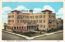 Seville Hotel Wildwood by the Sea New Jersey NJ 1930 Postcard picture
