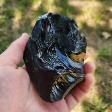 Obsidian Specimen - Rough Unpolished - 15 oz picture