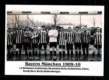 FC Bayern Munich team card 1909-10 picture
