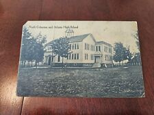 Postcard NY New York Atlanta North Cohocton High School Building Early View picture
