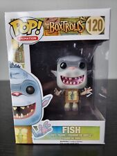 🔥FUNKO 2014 POP ANIMATION BOXTROLLS FISH #120 VAULTED +PROTECTOR 🔥 picture