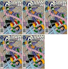 Robin II: The Joker's Wild #4 Newsstand Cover (1991) DC Comics - 5 Comics picture
