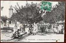 ALGERIA RELIZANE FORTIN MOSQUE POSTCARD 1914 ANNECY ANCIENT COLONY picture