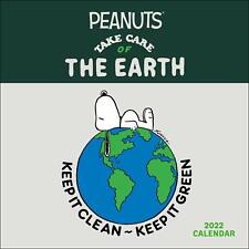 Andrews McMeel Peanuts 2022 Wall Calendar: Take Care of the Earth     w picture