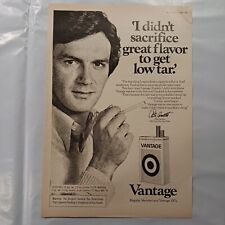 1979 VINTAGE VANTAGE CIGARETTES PRINT AD picture