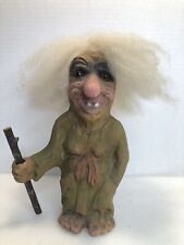 Nyform Troll Woman #167 with Tag Walking Stick Hag Norway picture
