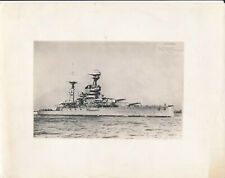  HMS Resoulution WWII 1940s official British Royal Navy Ship 8x10 Photo  picture