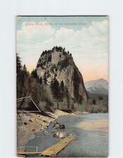 Postcard Castle Rock Banks of the Columbia River USA picture