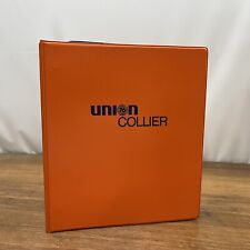 VTG Union 76 Collier Urea Manual For Fieldmen Binder Rare Clean Classic Orange picture
