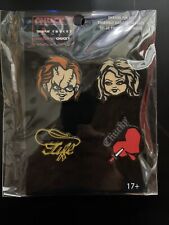 Funko Pop CHUCKY TIFF 4 Enamel Pin Set Child’s Play Horror Collectible picture