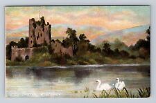 Ireland, Ross Castle Killarney, Vintage PC Card Travel Souvenir History Postcard picture