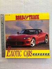 Vintage Road & Track Road And Track Presents Exotic Cars Calendar 1994 picture