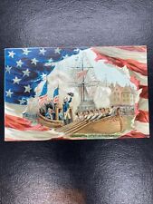 Raphael Tuck & Sons Washington's Birthday Postcard Series #156 Entering New York picture