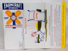 1940s-1950s Farmcraft Seed Company Hybrids Oxford Indiana Fold-Out Mailer A picture