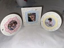 Lenox Amerian Butterfly Meadow Ceramic Frames Ladybug / Bee Pink Blue Yellow picture