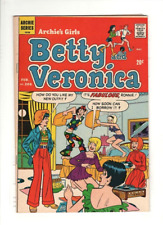 ARCHIE #206 Fine+, sexy pajama party- pillow fight cover, Betty, Veronica, 1973 picture