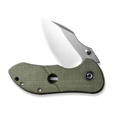 Civivi Knives Gordo Liner Lock C22018C-2 Olive Micarta D2 Steel Pocket Knife picture