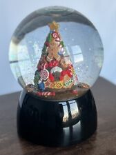 Nordstrom AtHome Snow Globe Christmas Tree Musical “Sound Of Music” 7”x 4” MINT picture