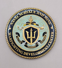 Naval Surface & Mine Anti-Submarine Warfighting Development 1.75 Challenge Coin picture