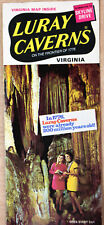1970s Brochure Luray Caverns VA Map Singing Tower Carillon Americana Tourism picture