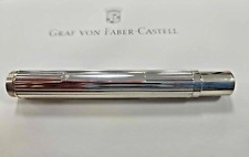 Graf von Faber-Castell Classic Sterling Silver Fountain Pen Barrel New old stock picture