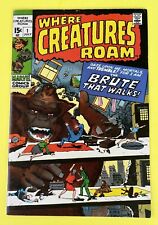 Where Creatures Roam #1 Marvel Comics 1970 Bronze Age Horror picture