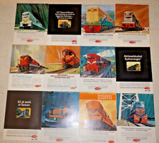 Lot of General Motors Overseas Operations Sales Flyer Brochure Vintage picture