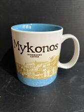 Starbucks 2015 Mykonos Icon City Mug 16 fl oz Made In Thailand Coffee Cup Greece picture