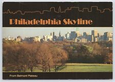 Philadelphia Pennsylvania~Skyline @ Belmont Plateau~Continental Postcard picture