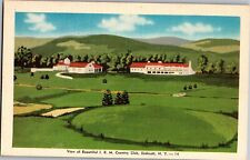 Aerial View IBM Country Club, Endicott NY Vintage Postcard P22 picture