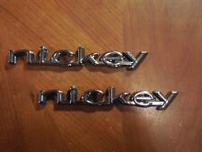 NICKEY Emblems (lot of 2)  Chevrolet picture