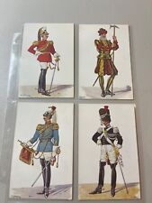 Lof of 4 - Italian Postcards - By Fetti of Roma. Unused. Soliders w/weapons.  picture