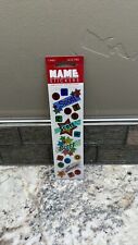 NEW / SEALED Hambly Studios Vintage Prismatic Name Stickers - SCOTT picture