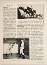 1948 Magazine Photo Pittsburgh Pirate Part Owner Bing Crosby & Ralph Kiner picture