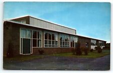 1950s EAST GREENWICH RI HIGH SCHOOL CEDAR AVE PHOTOCHROME POSTCARD P2110 picture