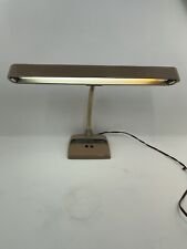 Vintage Industrial Mid Century Marks Deluxe Metal Gooseneck Desk Lamp picture