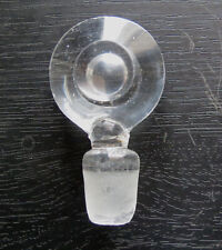 Early Crystal Decanter Stopper c 1790-1820 picture
