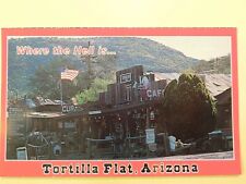 Tortilla Flat Arizona vintage postcard  picture