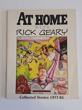 At Home with Rick Geary    Collected Stories 1977-1985 Graphic Novel Softcover picture