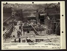 Photo:Denison Dam,reservoir,power,draft tube forms,TX,1943 picture