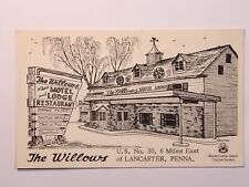 The Willows Restaurant Hotel And Lodge Pennsylvania  Postcard picture