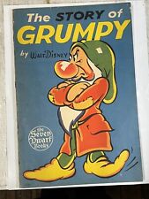 the story of grumpy #0 by walt disney the seven dwarfs book 1938 | Combined Ship picture