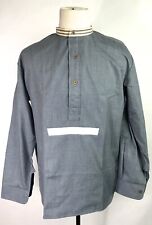 WWI BRITISH PRE-WAR COMBAT FIELD GREYBACK SHIRT-SIZE 4, 46-48R picture