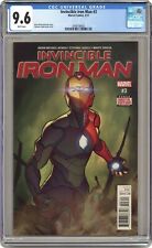 Invincible Iron Man #3A Caselli CGC 9.6 2017 3848199003 picture