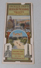 1920's Schenectady Railway Company Trolley Trips Hudson Mohawk Valleys brochure picture